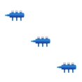 thumbnail image 4 of Methold Válvula divisora ​​de manguera de flujo de acuario, distribuidor de aire, adaptador de refuerzo de oxígeno de un solo orificio Type1 NO1, 4 of 6