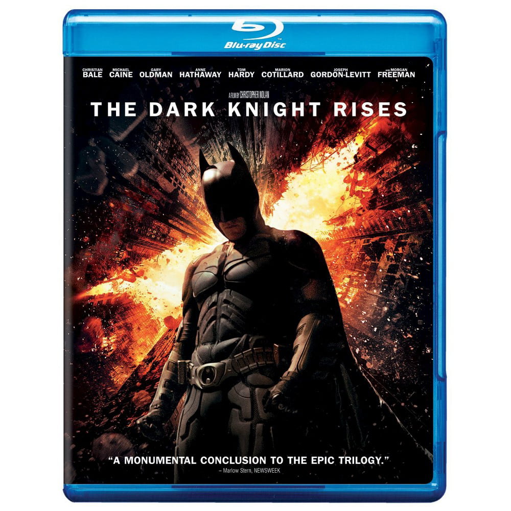 The Dark Knight Rises (Blu-ray + DVD) - Walmart.com