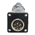 thumbnail image 2 of Aviation Plug Socket Connector, Male Plug Female Socket Connector  High Temperature Resistance High Strength Waterproof  For Industrial Needs, 2 of 8