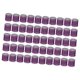 thumbnail image 2 of 50 anillos de aluminio para patas de paloma 2023, bandas de 8 mm para patas de paloma para gallos, gallinas, Violeta, 2 of 9