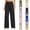 Black, variant on Gunia Uniform Pants For Girls Wide Leg Pants Preppy Clothes Formal Girls Dress Pants 5-14 Years