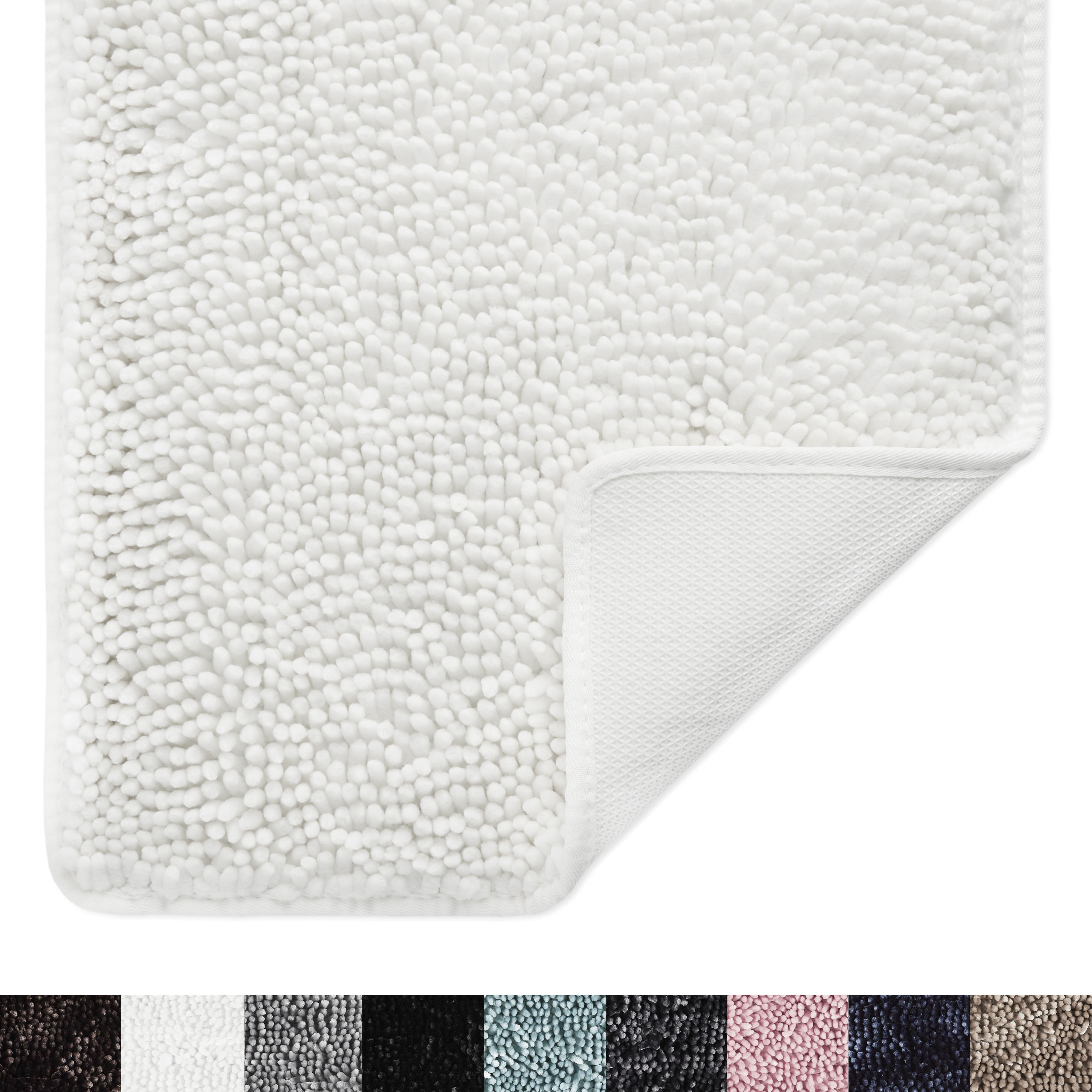 White Luxury Bath Mats Paul Smith