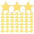 thumbnail image 1 of GAXIRE 100 pegatinas de pared acrílicas con forma de estrella, calcomanías de espejo extraíbles para fondo de pared., 1 of 5