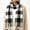 White(ladies Scarves), variant on Women's Buffalo Check Fringe Scarf Wrap Bold Warm Winter Essential