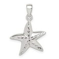 thumbnail image 4 of Sterling Silver Diamond Cut Star Fish Pendant, 4 of 5