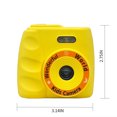 thumbnail image 3 of Oggfader Children's Digital Camera High Definition Mini Camera Can Take Pictures Video Birthday Present Educational Toy Record Childhood Built-in Funny Games,Yellow, 3 of 9