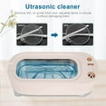 thumbnail image 4 of Portable Jewelry Cleaner 300ml Ultrasonic Glasses Cleaning Device 45kHz Deep Clean 3 Modes Stainless Steel Tank for Rings Watch Denture Makeup Brush, 4 of 5
