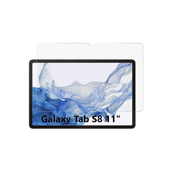SaharaCase ZeroDamage Ultra Strong Tempered Glass Screen Protector for Samsung Galaxy Tab S8 Clear