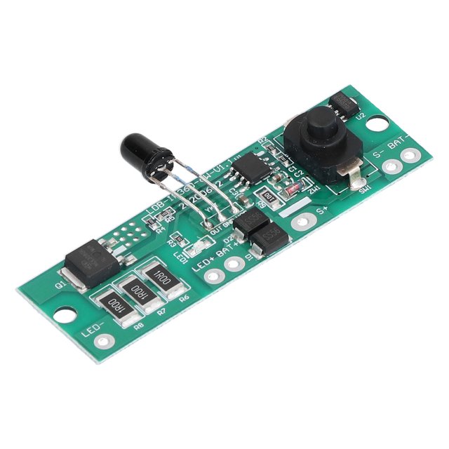 Module de Contrôle, Carte de Circuit à Économie d'Énergie Longue Durée Lumineuse avec Télécommande pour la Rue pour le Jardin