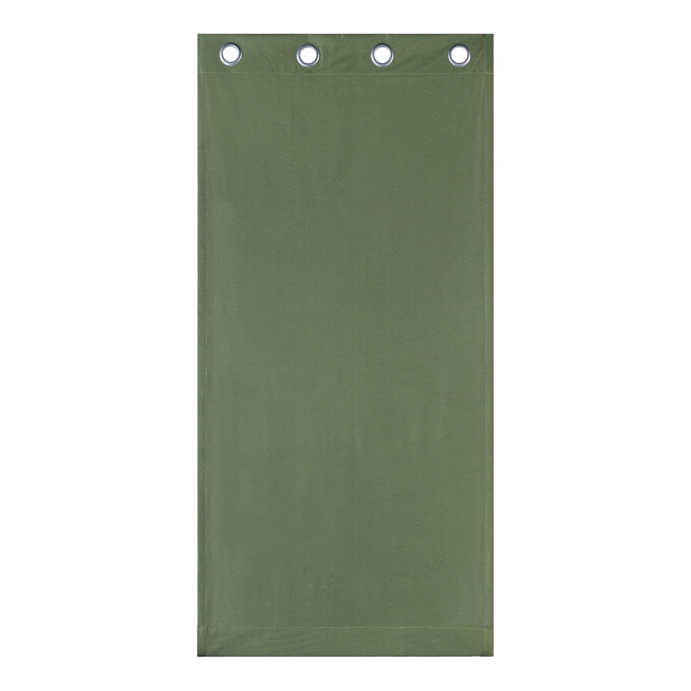 Mainstays Green Solid Blackout Grommet Curtain Panel Pair, Set of 2, 30" W x 63" L