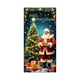 thumbnail image 2 of Cubierta de puerta navideña de 35 x 71 pulgadas - Diseño de Papá Noel - Decoración navideña para puerta - Decoración para festivales y fiestas, 2 of 6