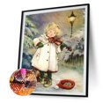 thumbnail image 2 of 5D niño festivo mosaico diamante pintura dibujo completo redondo taladro DIY arte artesanía Likrtyny Arte deco, 2 of 9