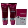 Viviscal Densifying Shampoo & Conditioner 8.45 oz & Advanced Hair Health 60 Tabs