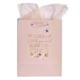 thumbnail image 2 of Pink Butterfly Gift Bag w/ Tissue Paper: Abundantly Blessed - Deut. 7:13, Medium, 2 of 4