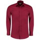 thumbnail image 1 of Kustom Kit - Camisa de Popelina de Manga Larga para Hombre (Rojo Clarete), 1 of 1