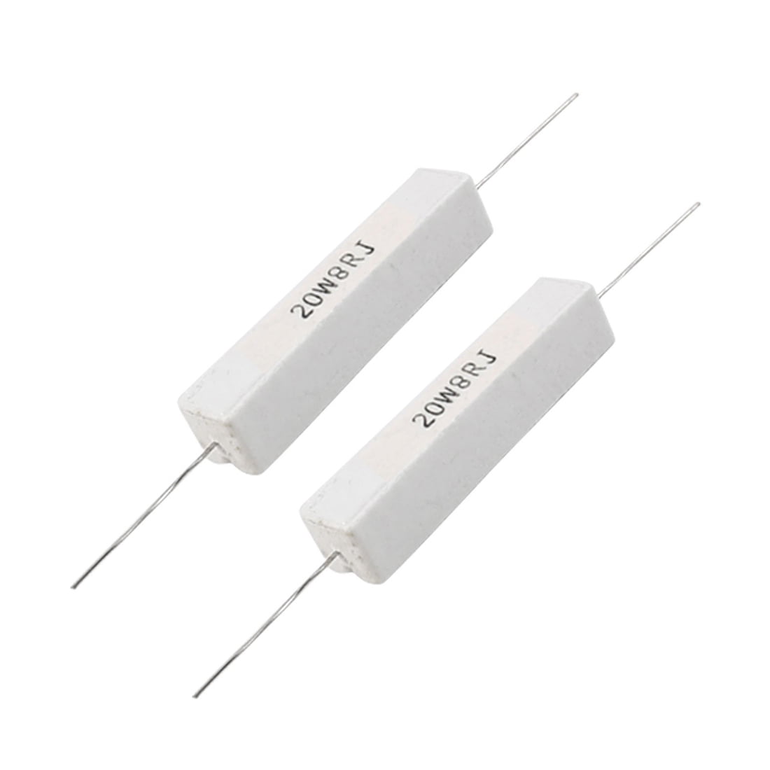 20W ±5% High Accuracy Cement Resistance for Printed Circuit Board Printed Circuit Board Components 10Pcs Cement Power Resistor 1KR