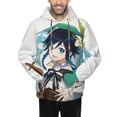 thumbnail image 5 of Genshin Impact Mens Active Sweatshirts Cozy Hoodie 3d Graphic Sweater Casual Winter Clothes Tops Coat Small, 5 of 7
