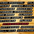 thumbnail image 7 of 12 Pack of Magnetic Toolbox Labels, 3D Printed Personalized Tool Box Label Magnets, Durable Metal Drawer Labels, for Garage Storage, Multipurpose Tool Boxs Tags, Easy to Stick and Remove, 7 of 7