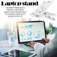 thumbnail image 3 of Soporte Plegable Ajustable Para Computadora Portátil Soporte Antideslizante Para Computadora Portátil De Escritorio Soporte Para Computadora Portátil Para Macbook Pro Air Ipad Pro Laptop matsuzay EL012352-00, 3 of 6