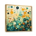 thumbnail image 2 of Designart "Nostalgic Remix II" Abstract Collages Floater Framed Wall Decor, 2 of 7