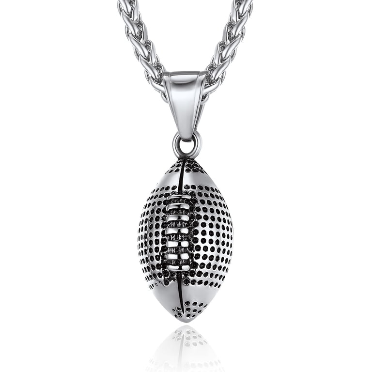 ChainsProMax Football Pendant Necklace for Men photo 1
