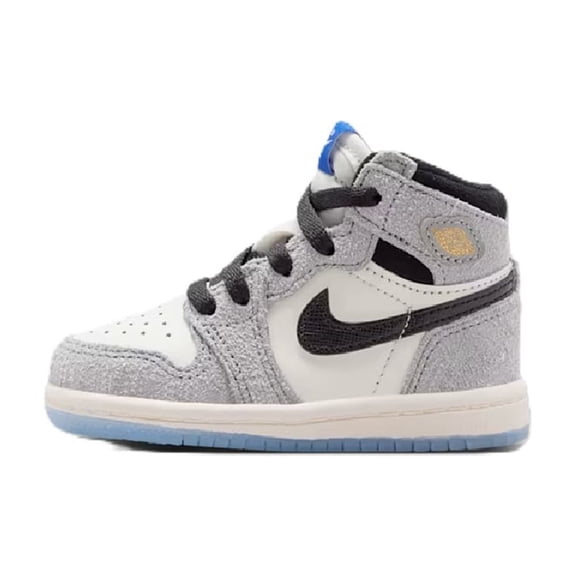 Toddler's Jordan 1 Retro High OG Cool Grey/Black-Game Royal (FD1413 003) - 10