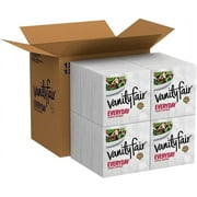 Vanity Fair Everyday Napkins, 1100 Count, White Paper Napkins, 110 Count (Pack of 10)