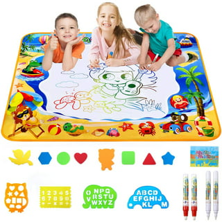 Elatam Creations Blue Silicone Painting Mat for Kids (Ages 4-12