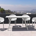 thumbnail image 5 of Compamia Max Rectangle Table 55 inch White, 5 of 5