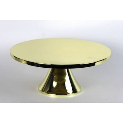 10" Metallic Cake Serving Stand