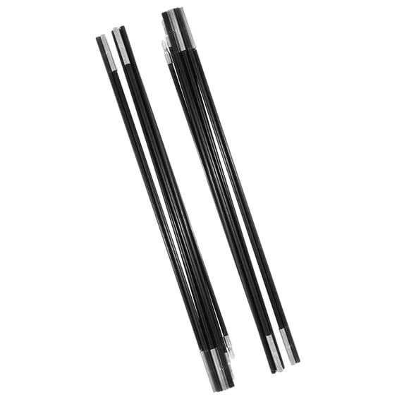 4.48M Fiberglass Camping Tent Pole Bars, Universal Fiberglass Tent Poles Awning Frames Kit for Soft Places