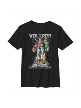 Black Voltron Big Boys Back To School Shirts Tops Walmart Com - voltron shirt roblox free