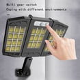 thumbnail image 4 of EGNMCR Solar Street Light, IP65 Waterproof, Dusk To Da-wn With Motion Sensor LED Security Flo-od Light For Parking Lot, Remote Control With 33 COB Lamp Beads, Mother's Day Gift Ideas, 4 of 9
