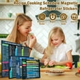 thumbnail image 2 of Vensio -4 Pcs Air Fryer and Pressure Cooker Magnetic Cheat Sheet Set, Professional Cook Times and Temperature Chart for Kitchen Fridge, Waterproof Cookbook Guide, 2 of 9