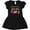 AB-Black, variant on Inktastic Little Miss Jelly Bean Girls Baby Dress