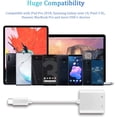 thumbnail image 5 of USB C Splitter,2 in 1 USB C to Dual USB C Audio&Charging Adapter and USB C Headphone Jack Audio Dongle Compatible with Google Pixel 5/4/4XL/3/3 XL, Samsung Galaxy Note 20/20+ and More, 5 of 10