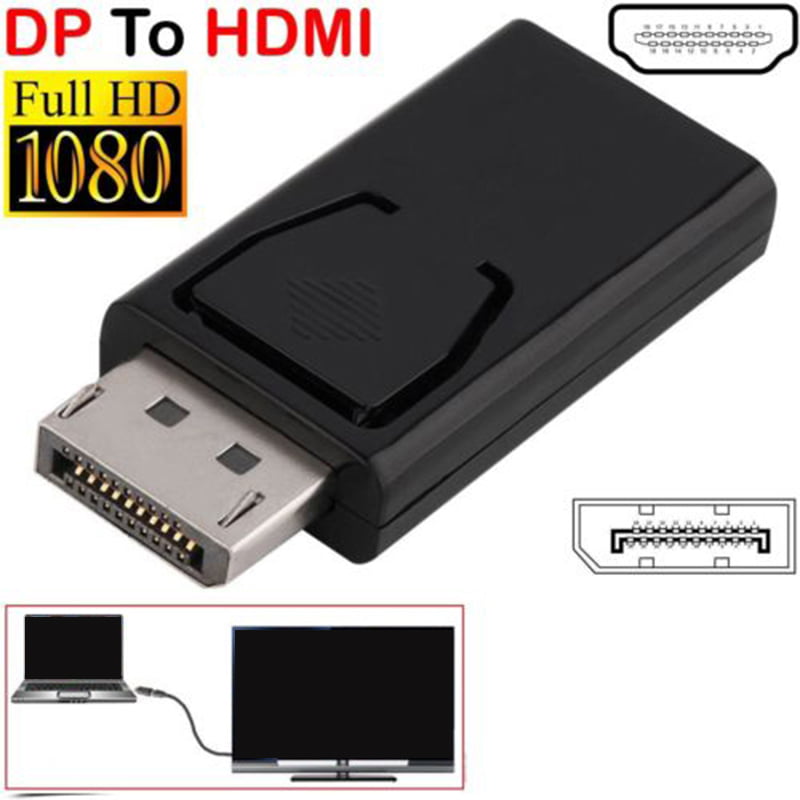 Mini Display Port DP Male To HDMI Female Adapter Converter For 1080P HDTV PC 