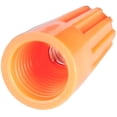 thumbnail image 3 of 50 Pcs Screw-On Wire Connectors Electrical Wire Nuts,22-14 AWG (Orange), 3 of 5