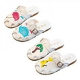 thumbnail image 3 of Cute Baby Kids Girls Summer Cartoon Slippers Anti-Slip Sandals Indoor Outdoor Beach Shoes Elephant 26, 3 of 6