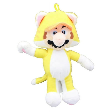 Super Mario Bros. 7 Inch Collectible Plush | Cat Mario