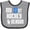 Heather and Black, variant on Inktastic My 1st Hockey Season Boys Baby Bib
