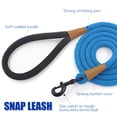 thumbnail image 3 of lynxking Dog Leash Snap Hook Leash 2FT x 1/2 inches Strong Braided Dog Rope for Small Medium Large Dogs, 3 of 7