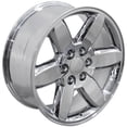 thumbnail image 4 of OE Wheels CV94 20 Inch Rims Fit Silverado 1500 Style 6x139.7 20x8.5 Chrome - Hollander 5420 (Set of 4), 4 of 5