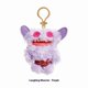thumbnail image 1 of Keychain Crochet Animals Keychain,Funny Ugly Monster,Collectible(Keychain - Laughing Monster (Purple)), 1 of 3