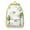 Yellow-41, variant on Watercolor Desert Succulent Backpack, Waterproof School Bag Featuring Minimalist Botanical Cactus Pattern