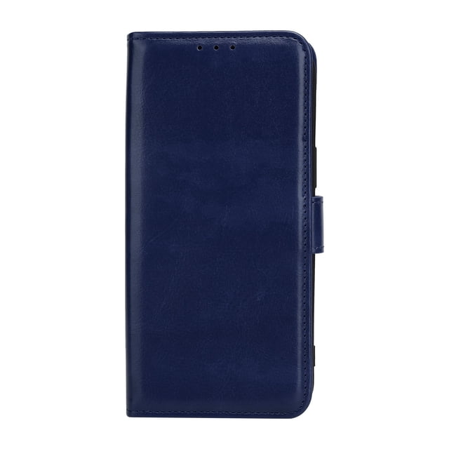 Fundas para teléfonos móviles Funda de cuero de cuerpo completo a prueba de golpes para iPhone 12Pro Max con ranura para tarjeta Azul