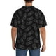 thumbnail image 3 of Fotbe White Pineapples Camisa Estampada de Manga Corta para Hombre, Casual de Verano, Estilo Playero, Sin Arrugas-X-Large, 3 of 5