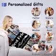 thumbnail image 5 of Best Mom Ever Custom Blanket, Birthday Gifts for Mom from Daughter Son with Pictures, Customized Photo Collage Mother Blankets Wife Birthday Gifts, Personalized Flannel Blanket with Photo as a Gift, 5 of 6