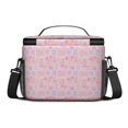 thumbnail image 3 of Lunch Box Pioneer Flower Floral Print Pattern Insulated Lunch Bag for Women Men,Medium Leakproof Lunchbox Cooler Bag Adjustable Strap,10 X 6.7 X 8 Inches, 3 of 6