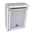 thumbnail image 3 of ZheElen Mailbox Wall Mounted Drop Box With Key Lock Multifunctional Organizer Donations Suggestions Checkout Key Drop Collection Front Slot 21x9.5x28cm, 3 of 6